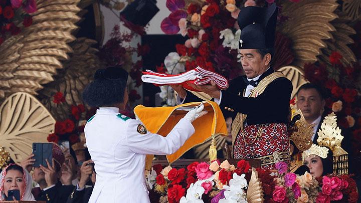 5 Fakta Menarik HUT RI ke-78: Jokowi Joget Rungkad hingga Sepatu Paskibraka Copot