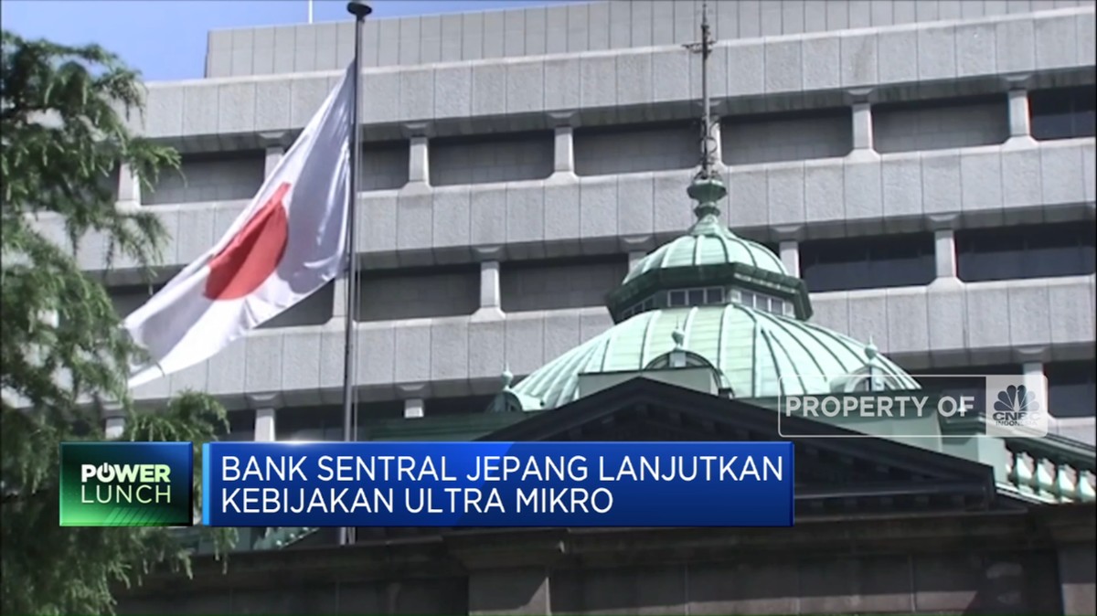 Bank sentral Jepang mempertahankan suku bunga jangka pendek tidak berubah